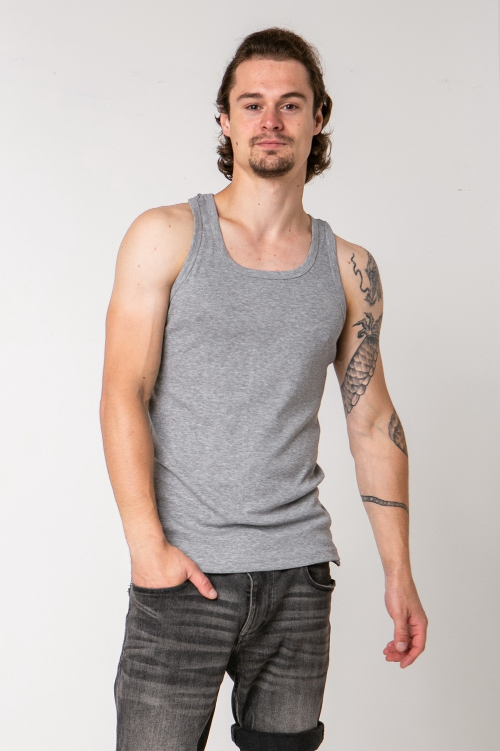 Мужская борцовка Ozkan - Серый