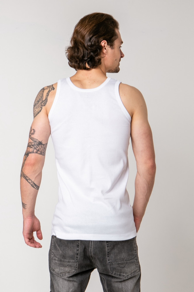 Чоловіча майка натільна Озкан - Білий
