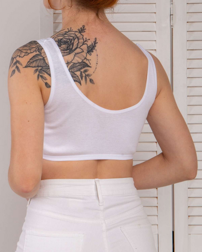 Жіночий топік Ozkan - Білий