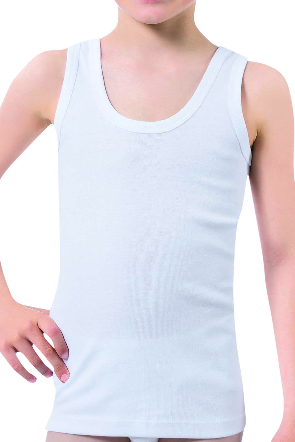 Майка хлопчача Ozkan - Біла