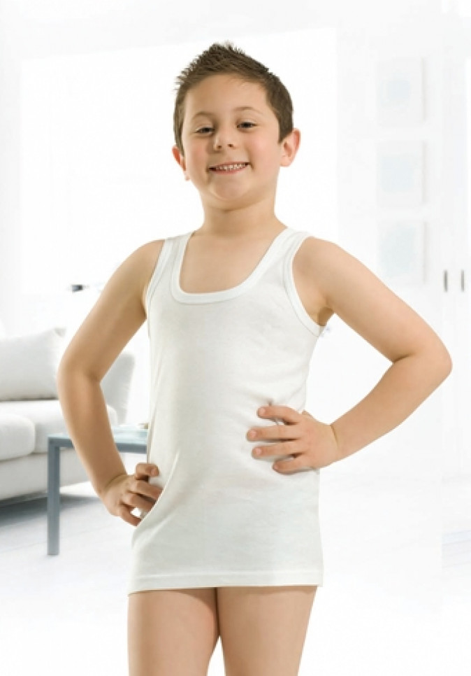 Майка хлопчача Ozkan - Біла