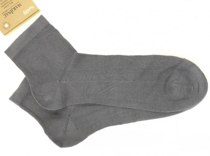 Чоловічі шкарпетки без шва бавовна, середня довжина - 7 кольорів