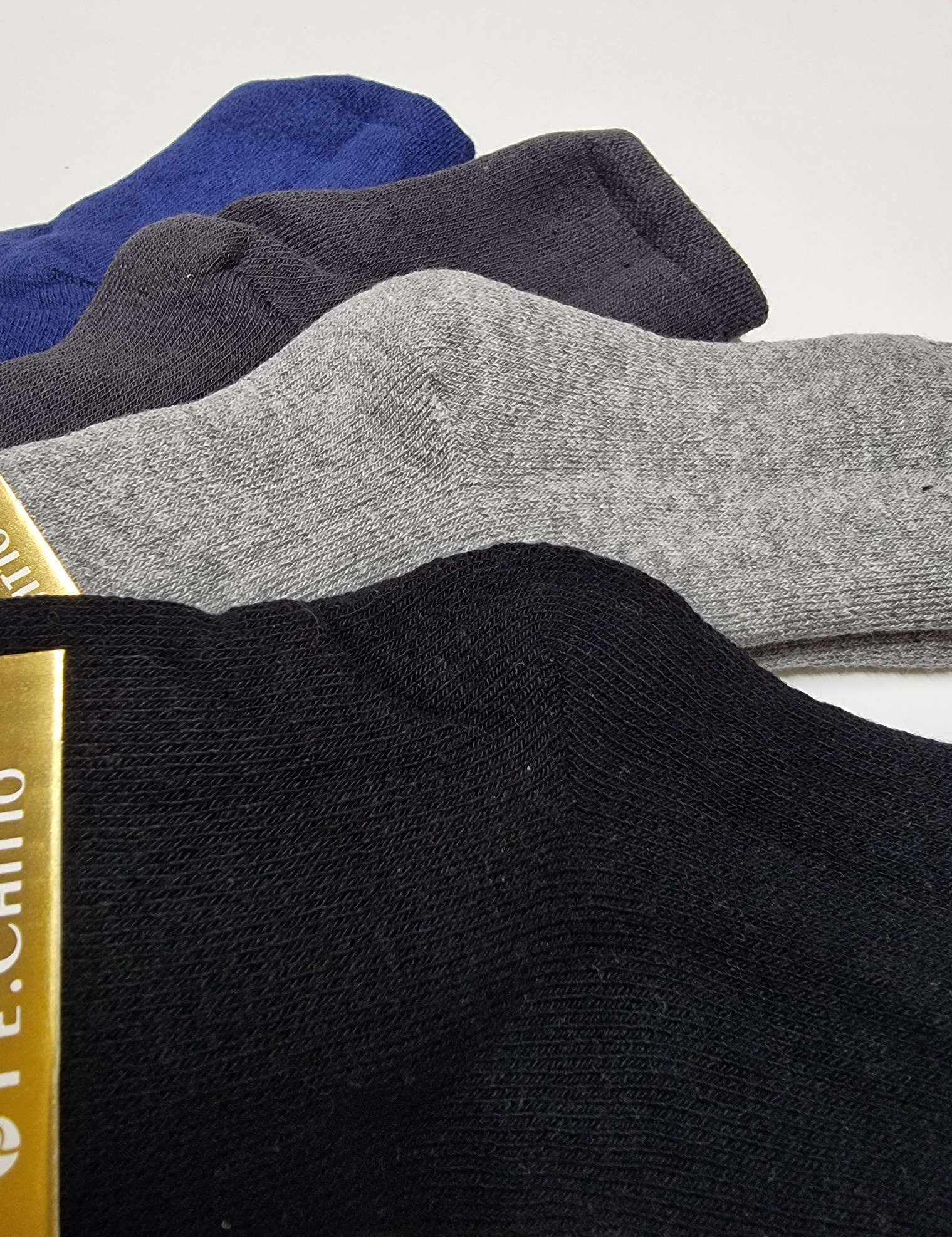 Носки махровые для мальчика 7-15 лет - однотонный микс