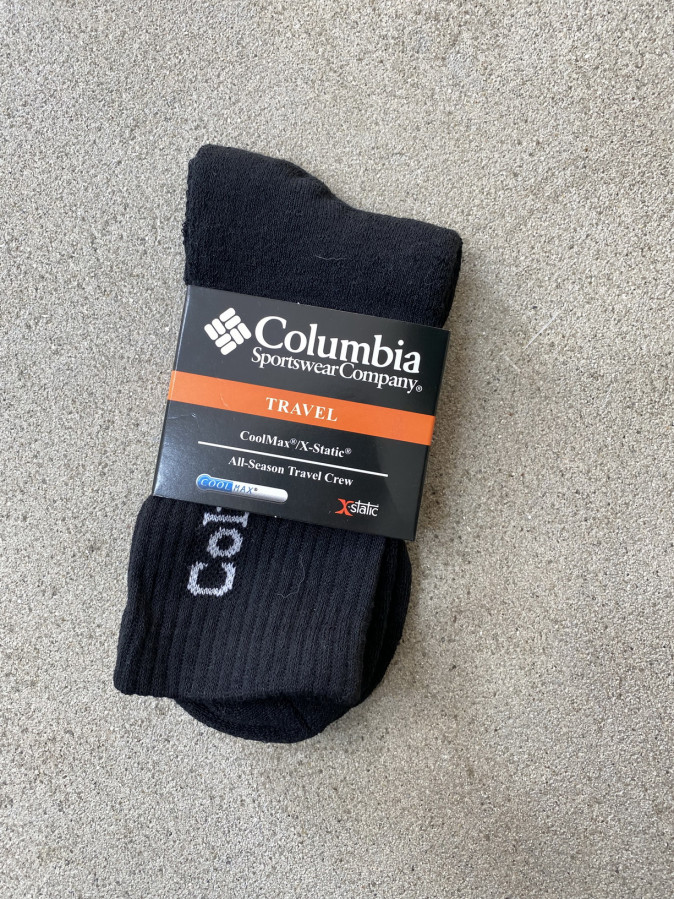 Женские однотонные черные носки - Travel