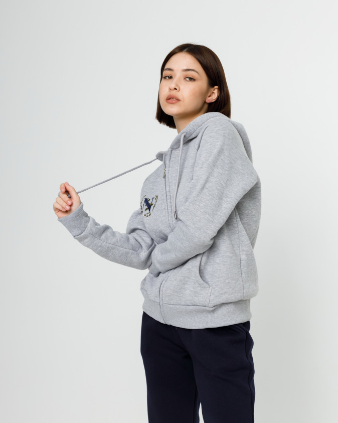 Тепла спортивна кофта на флісі - 3 кольори