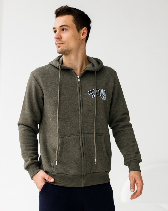 Чоловіча спортивна кофта на флісі