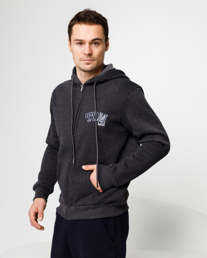 Чоловіча спортивна кофта на флісі