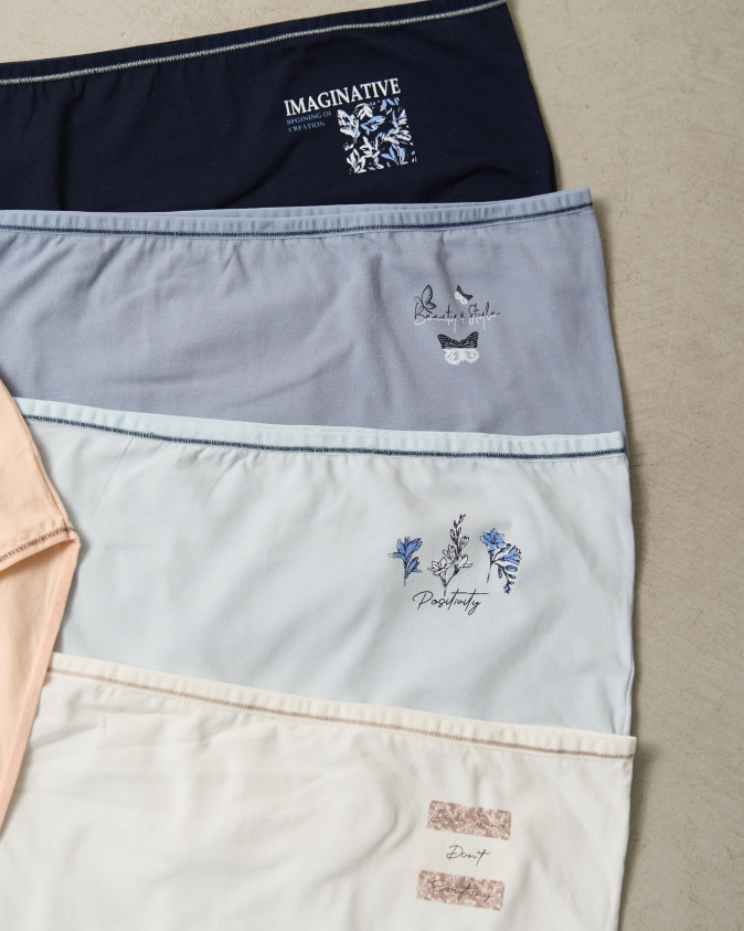 Труси супербатали з широким боком - мікс з малюнками