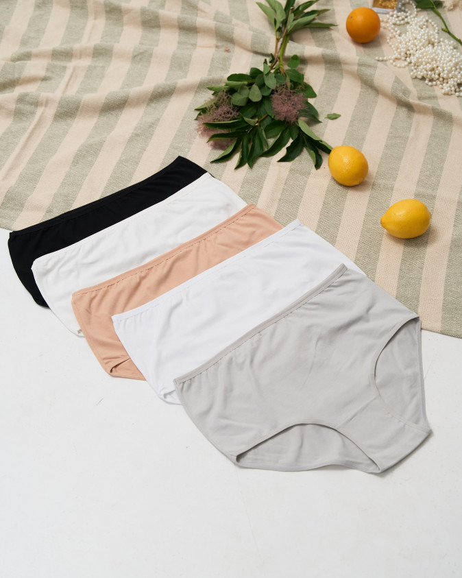 Женские трусики Plus Size - базовый микс