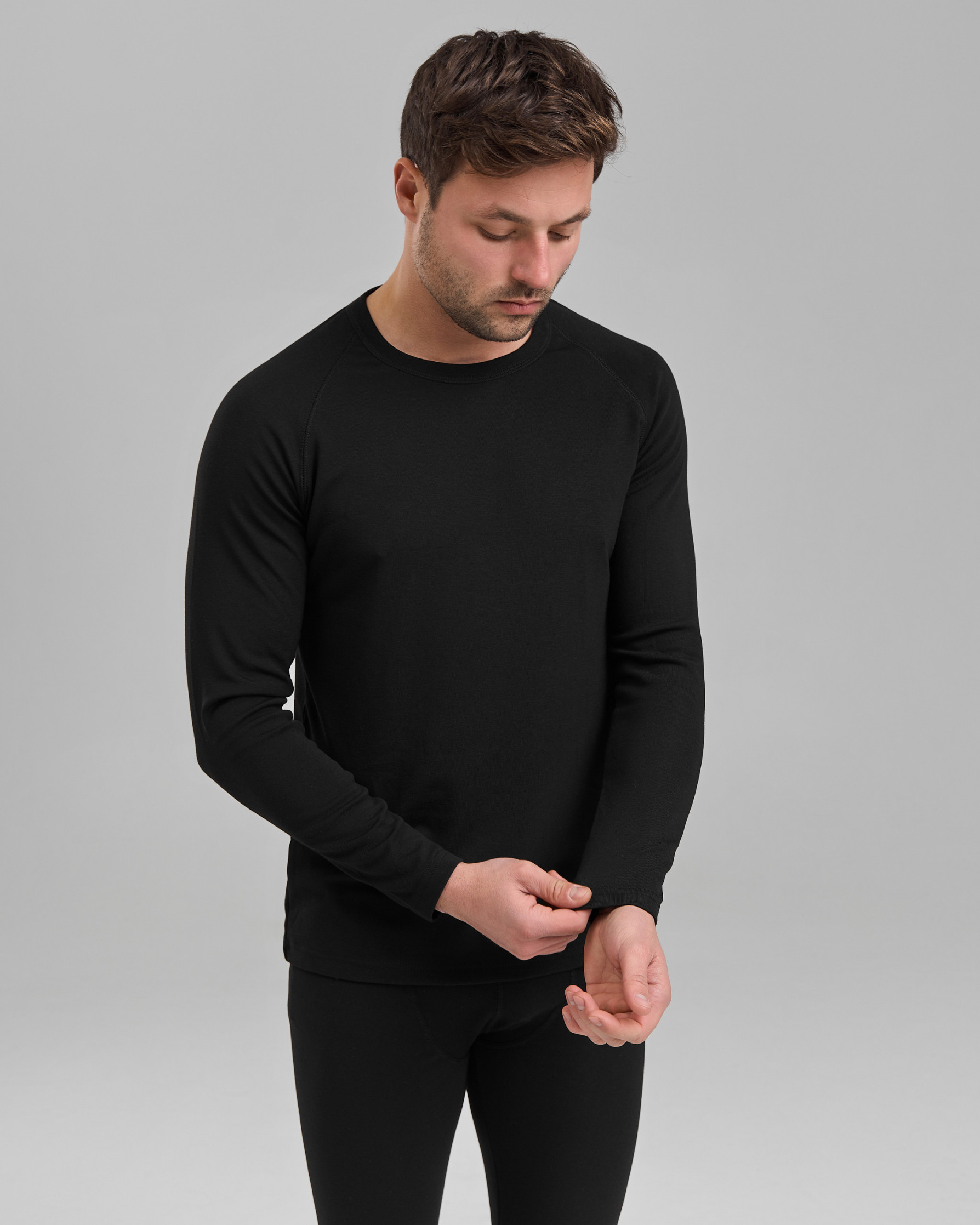 Футболка чоловіча - Термо Ozkan - Чорний