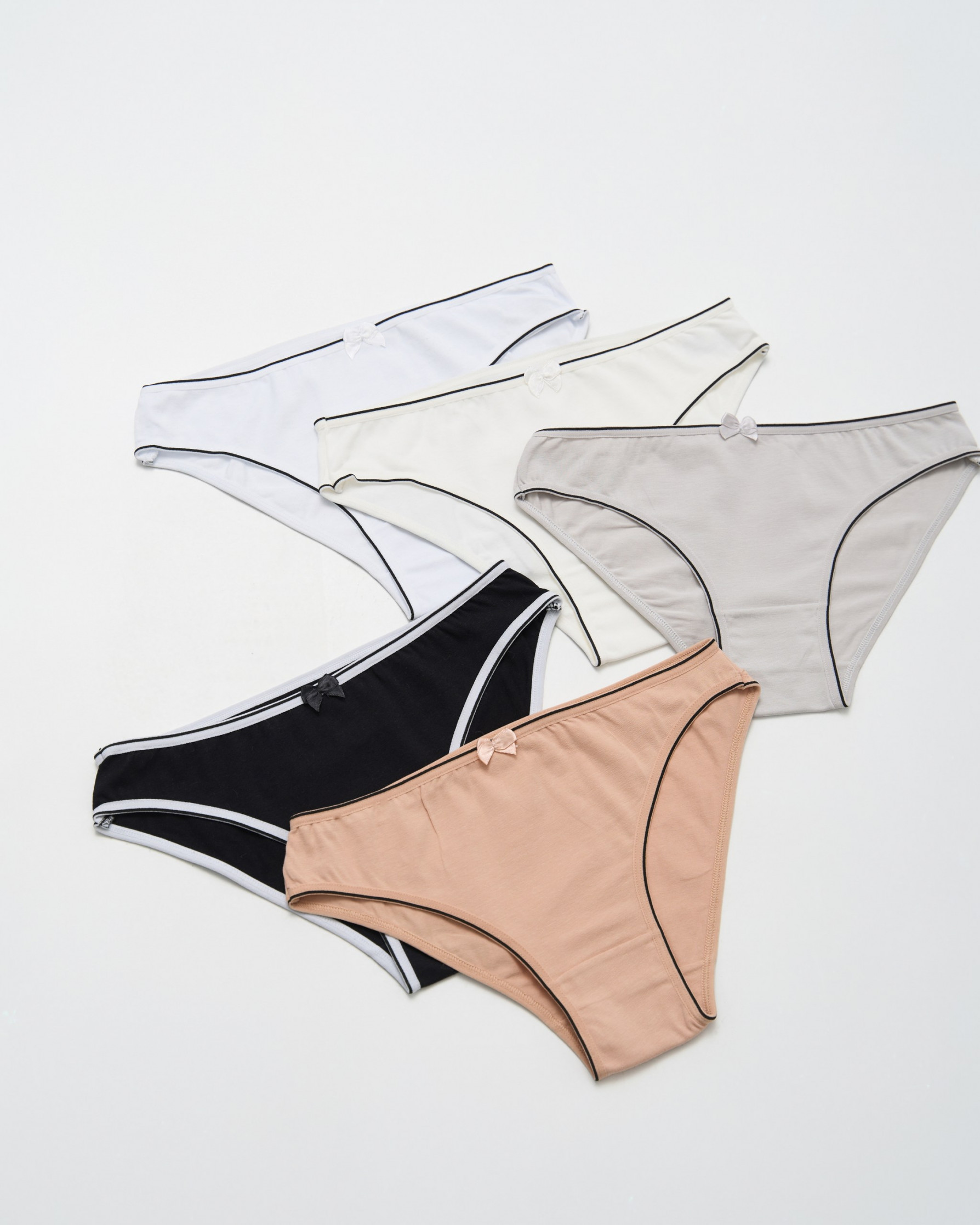 Жіночі труси однотонний мікс - обрамлення