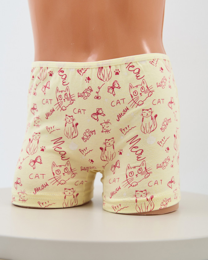 Шортики для дівчинки-підлітка - мультяшний принт