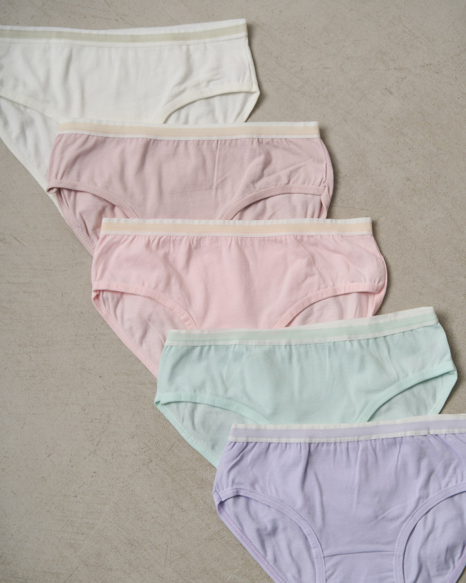 Підліткові трусики на дівчинку - однотонні пастель