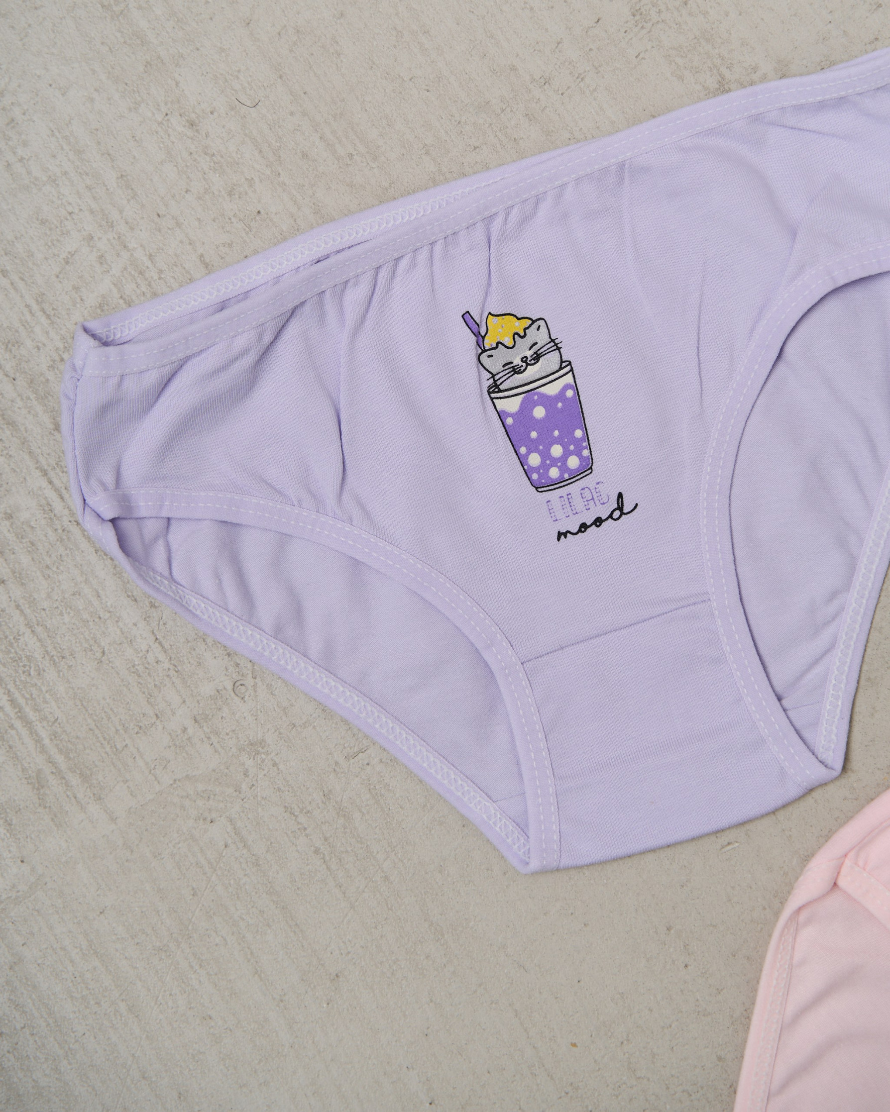 девочки в трусиках Трусики для девочки-подростка - котики в коктейле (116763) недорого, цена фото отзывы