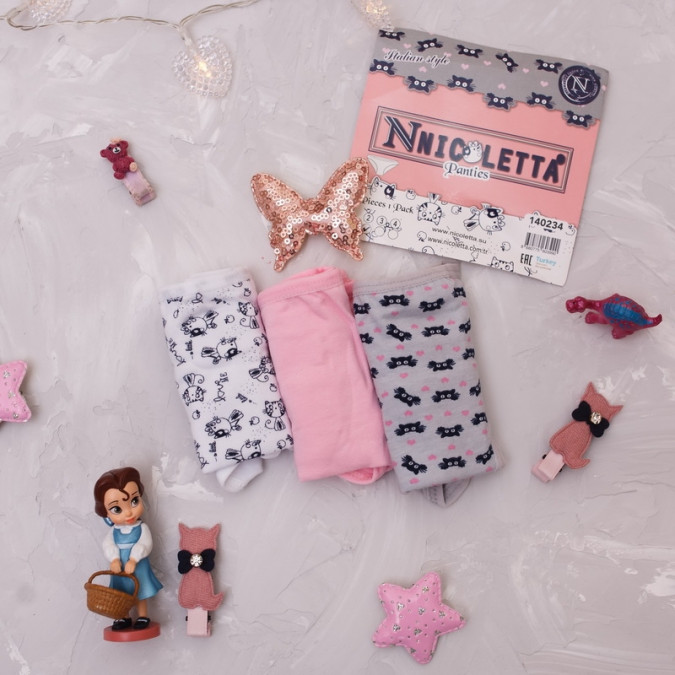 Набір дитячих трусиків з 3 шт. - 140234