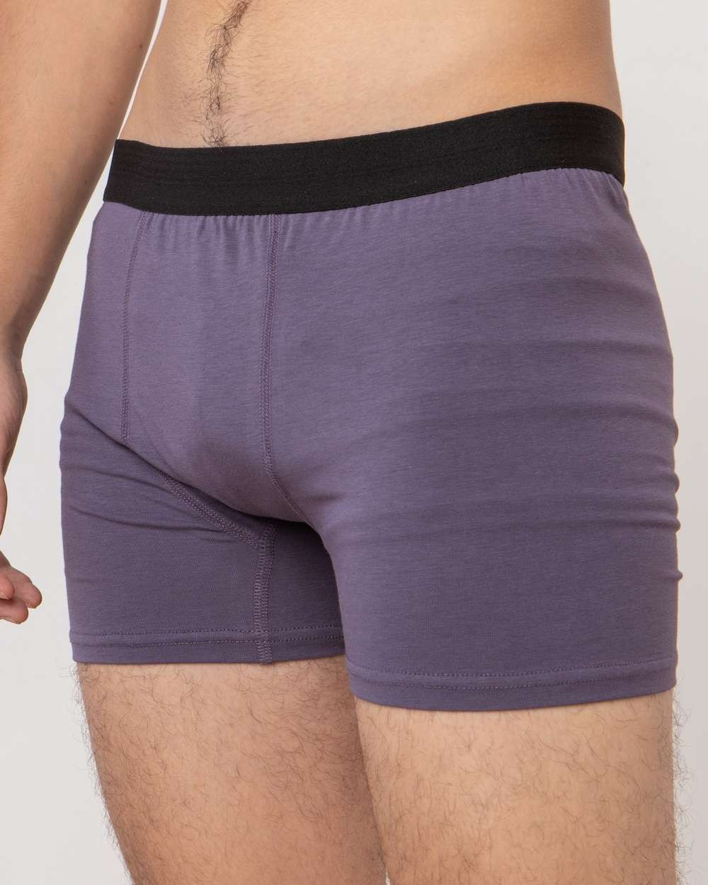 Боксери чоловічі Plus Size - Tom John - Фіолетовий