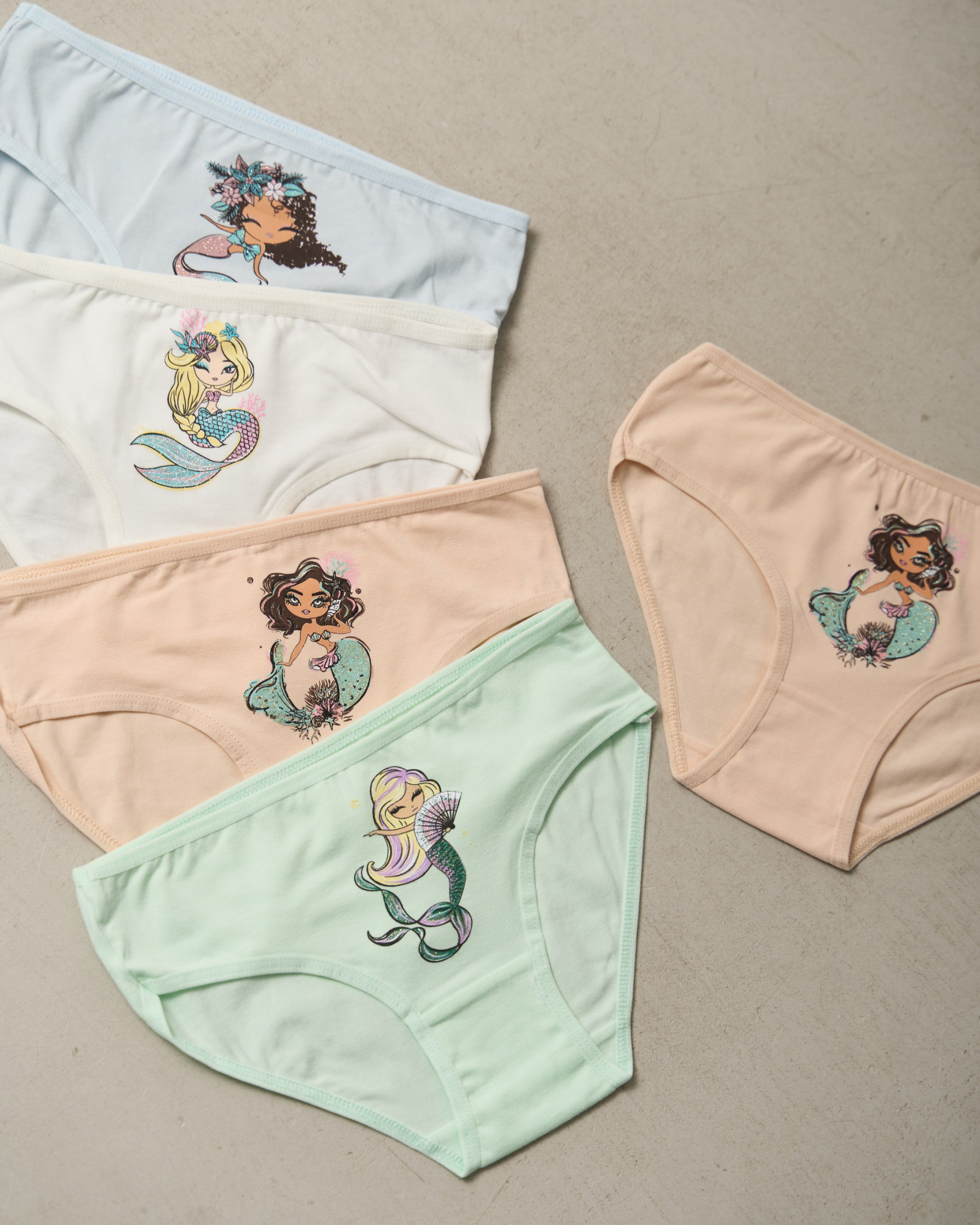 Дитячі трусики для дівчинки - Русалоньки