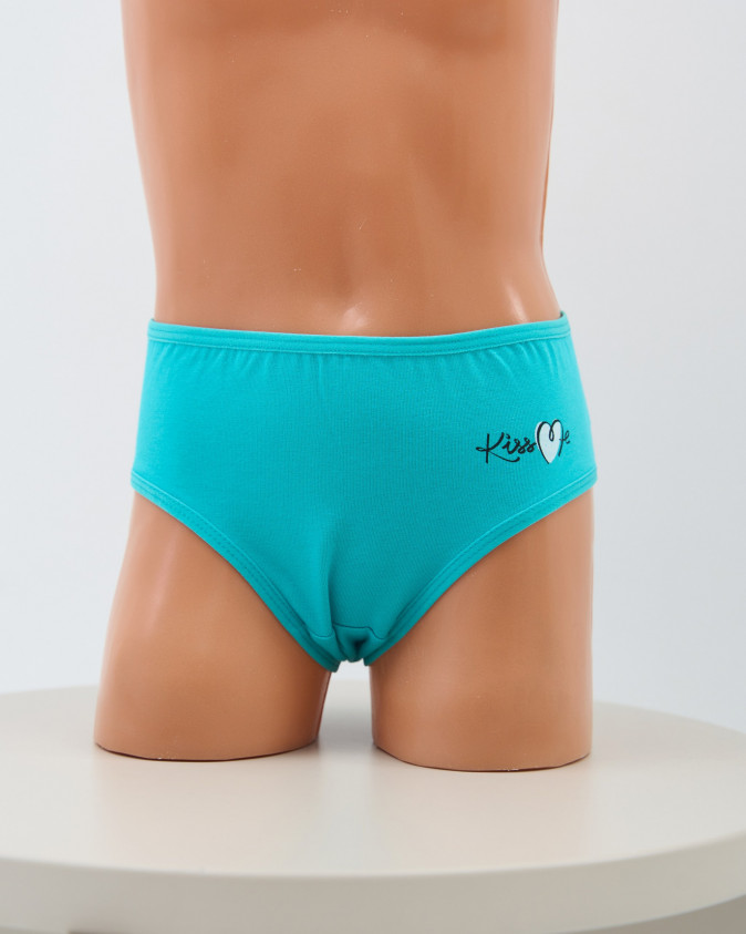 Підліткові трусики для дівчинки - яскравий мікс з написами