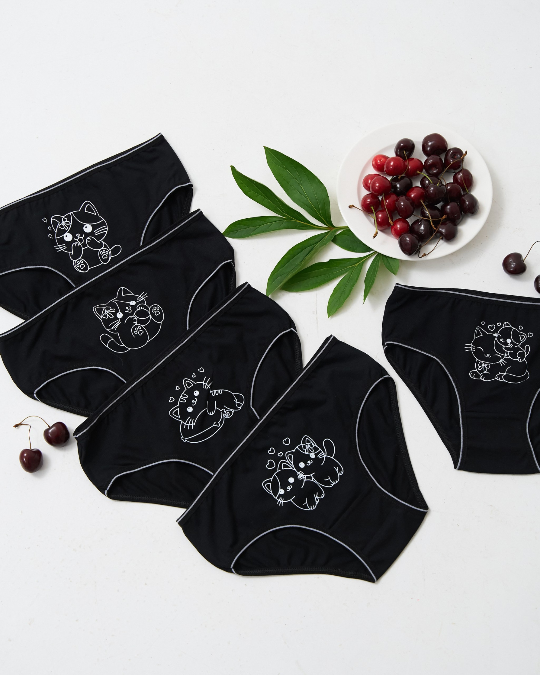 Дитячі трусики для дівчаток - Милі котенятка