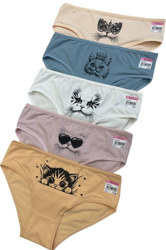 Дитячі трусики для дівчаток - Кошенята