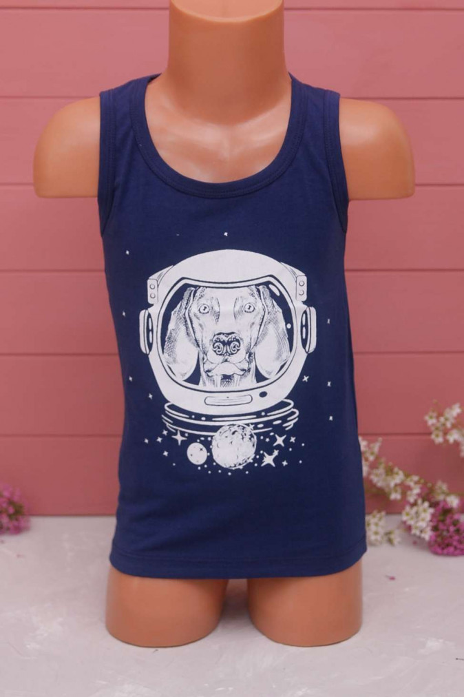 Майка дитяча - Собака-космонавт від 3 шт.