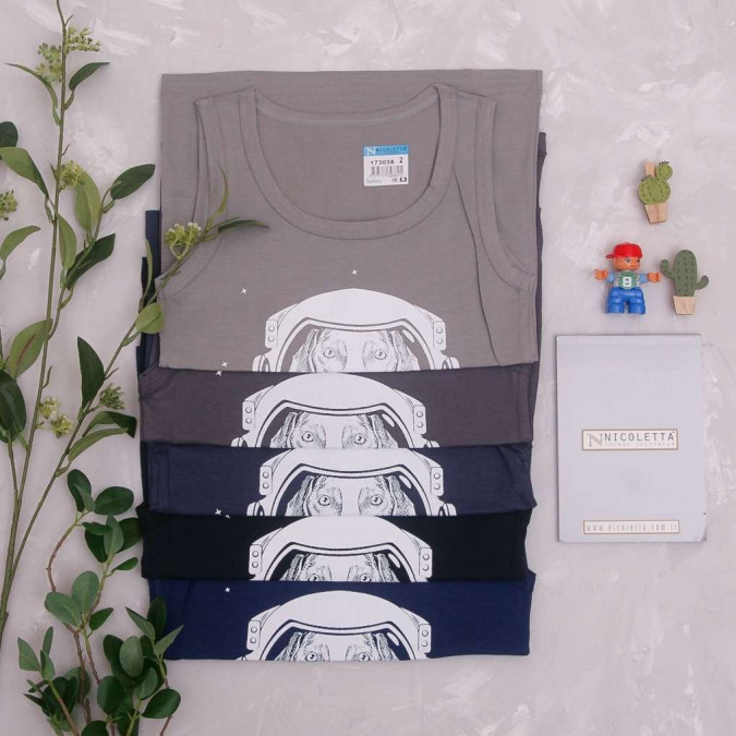 Майка дитяча - Собака-космонавт від 3 шт.