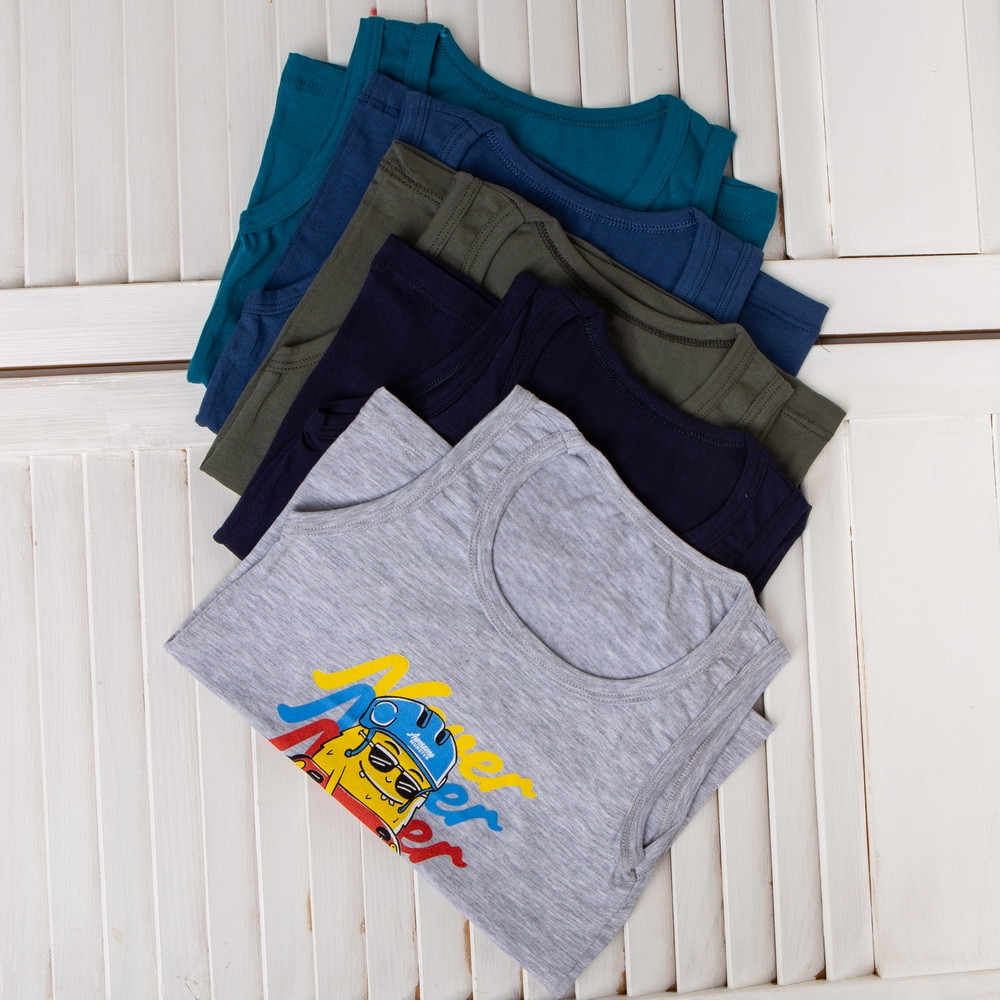 Майка для хлопчика - Монстрик зі скейтом