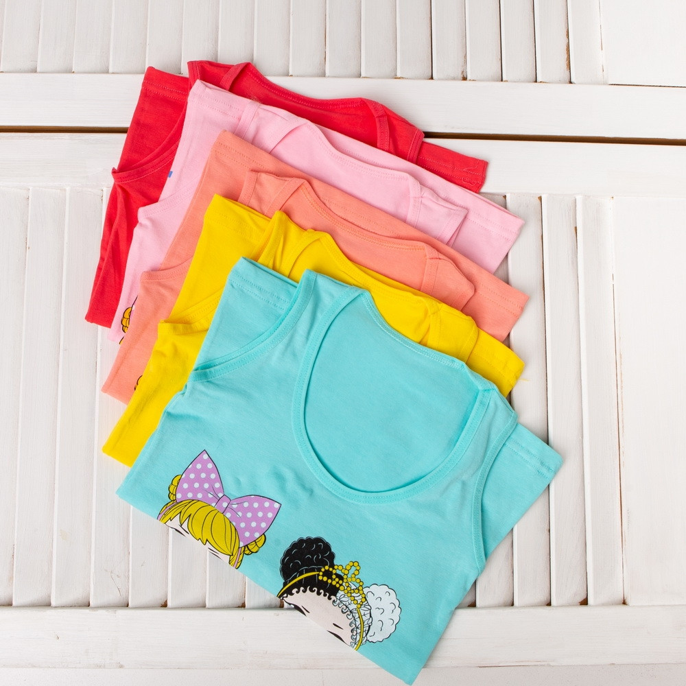 Майка на дівчинку з широкою бретеллю - ляльки Lol