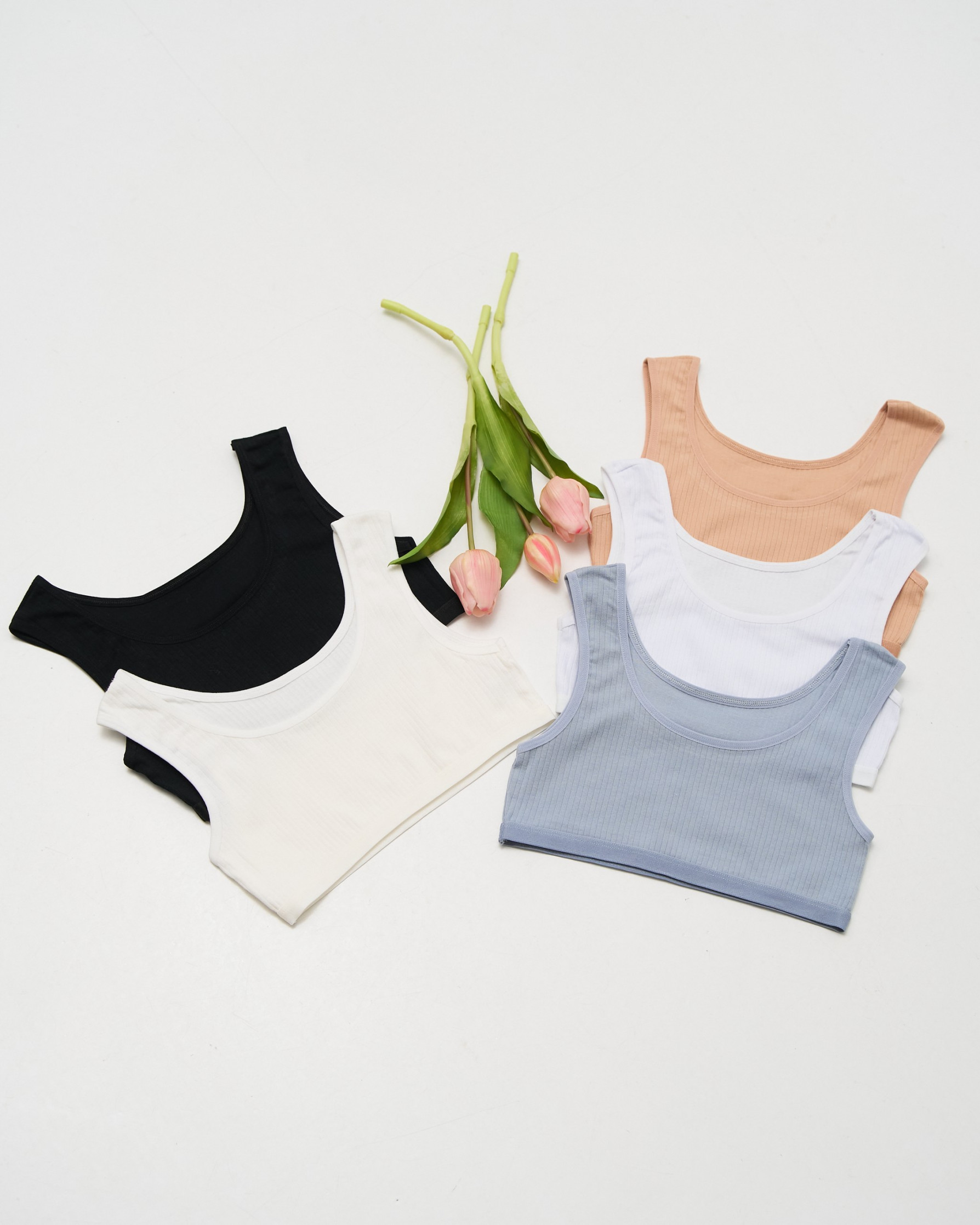 Подростковый топик в рубчик - микс