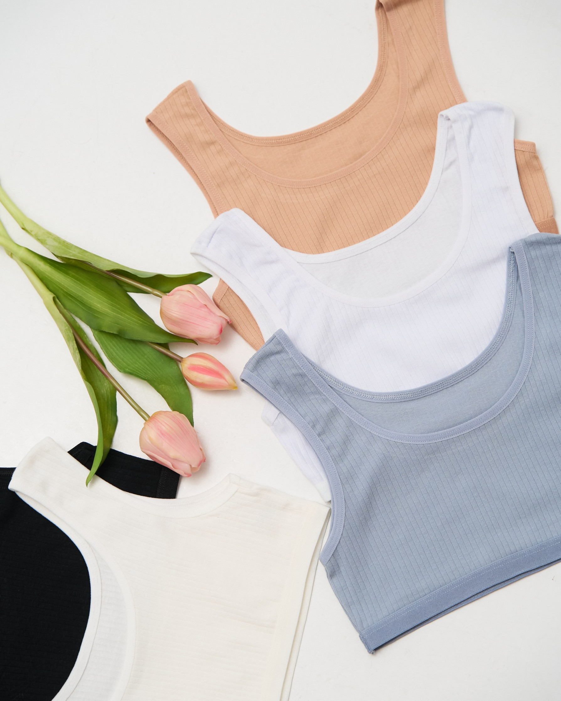 Подростковый топик в рубчик - микс