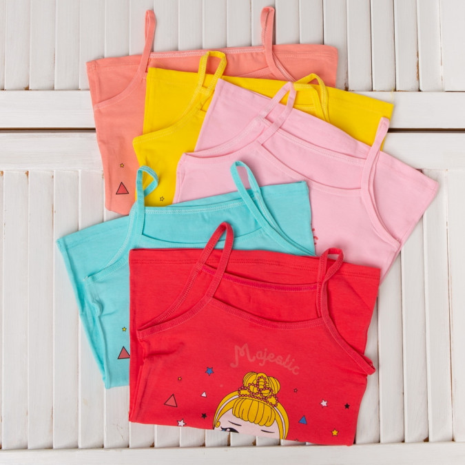 Майка на дівчинку з тонкою бретеллю - ляльки Lol