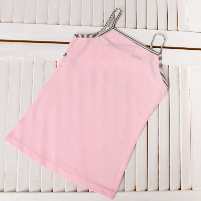 Майка на дівчинку з тонкою бретеллю - зайчики від 3 шт.