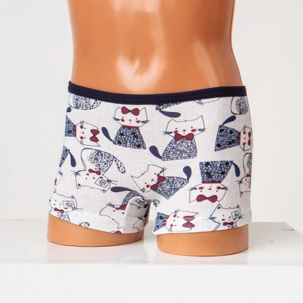 Шортики на дівчинку, темно-сині - Коти