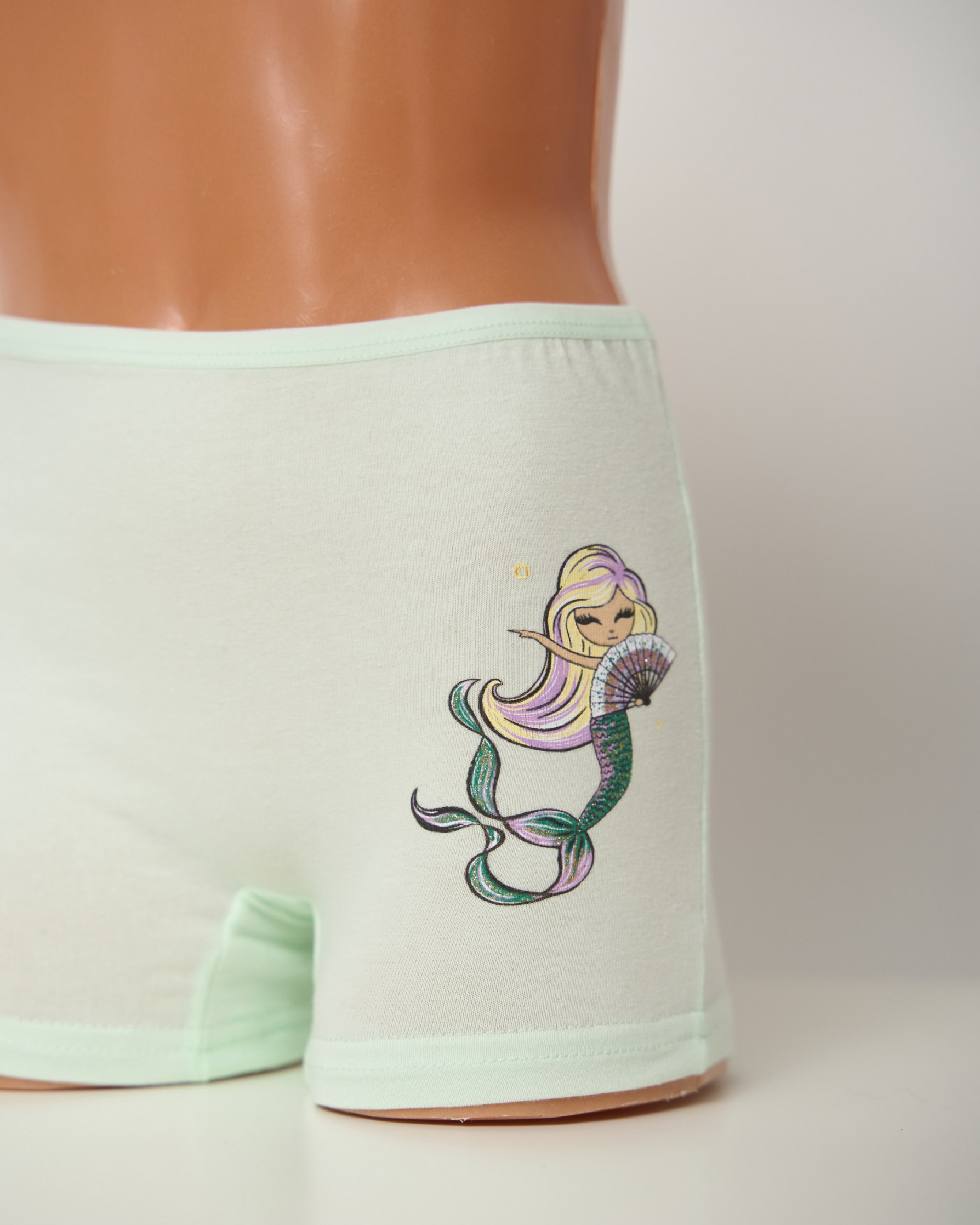 Детские шортики на девочку - Русалочки