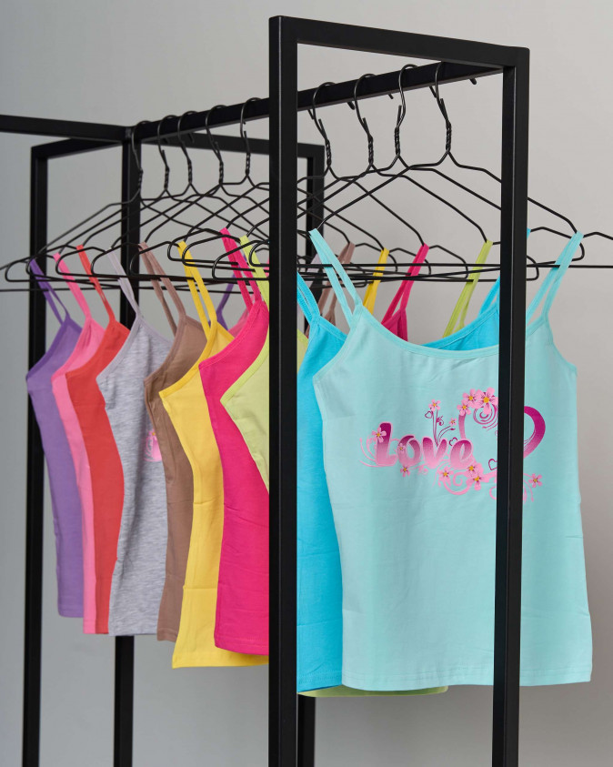 Комплект з міні-шортиками - Love серце