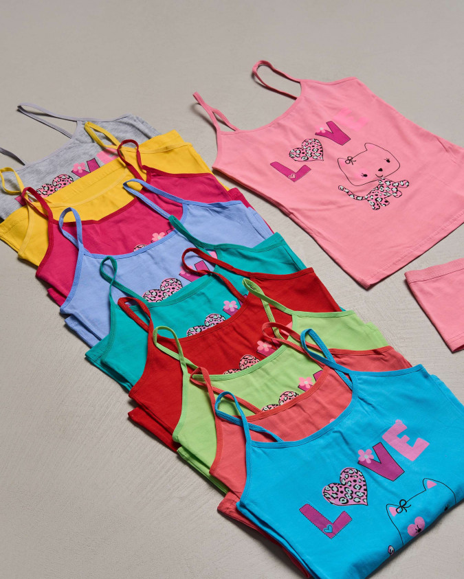 Комплект з міні-шортиками - Love Котик