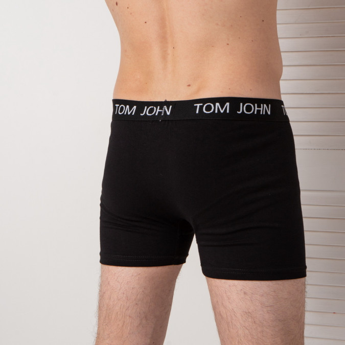 Боксери чоловічі Tom John - Чорний