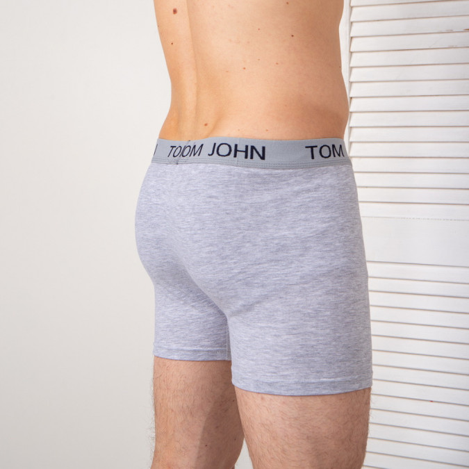 Труси-шорти чоловічі Plus Size - Tom John - Меланж