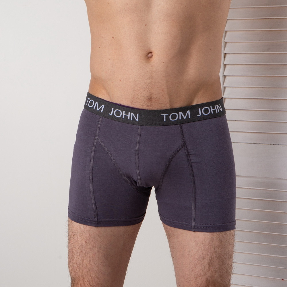 Боксери чоловічі темно-сірі - Tom John