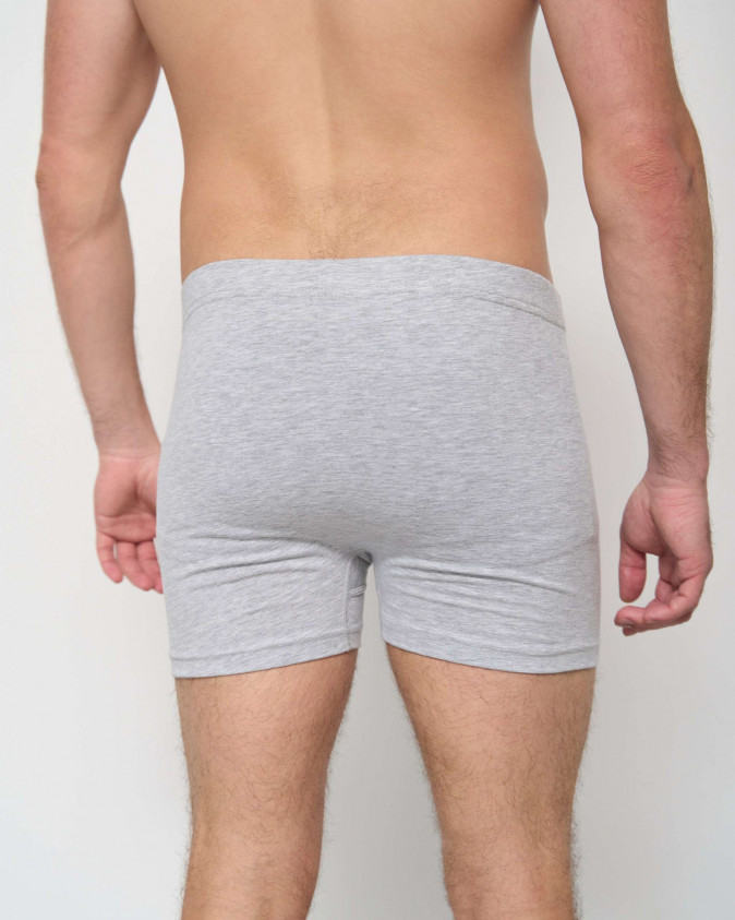 Боксери чоловічі Plus Size - Tom John - Світло-сірий