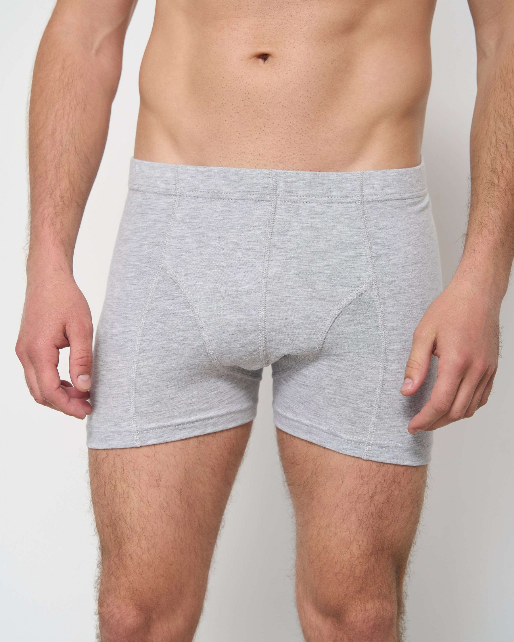 Чоловічі труси-боксери світло-сірі - Tom John