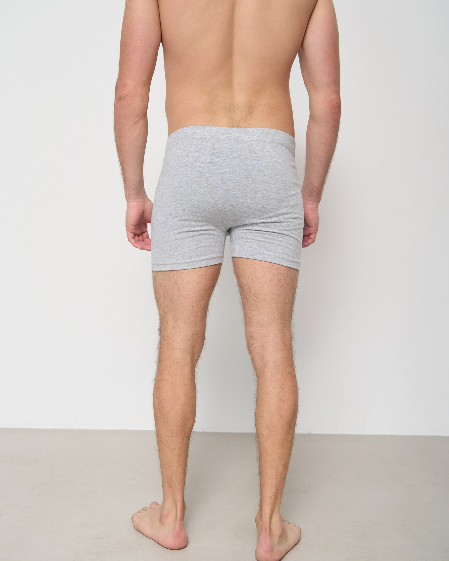 Чоловічі труси-боксери світло-сірі - Tom John