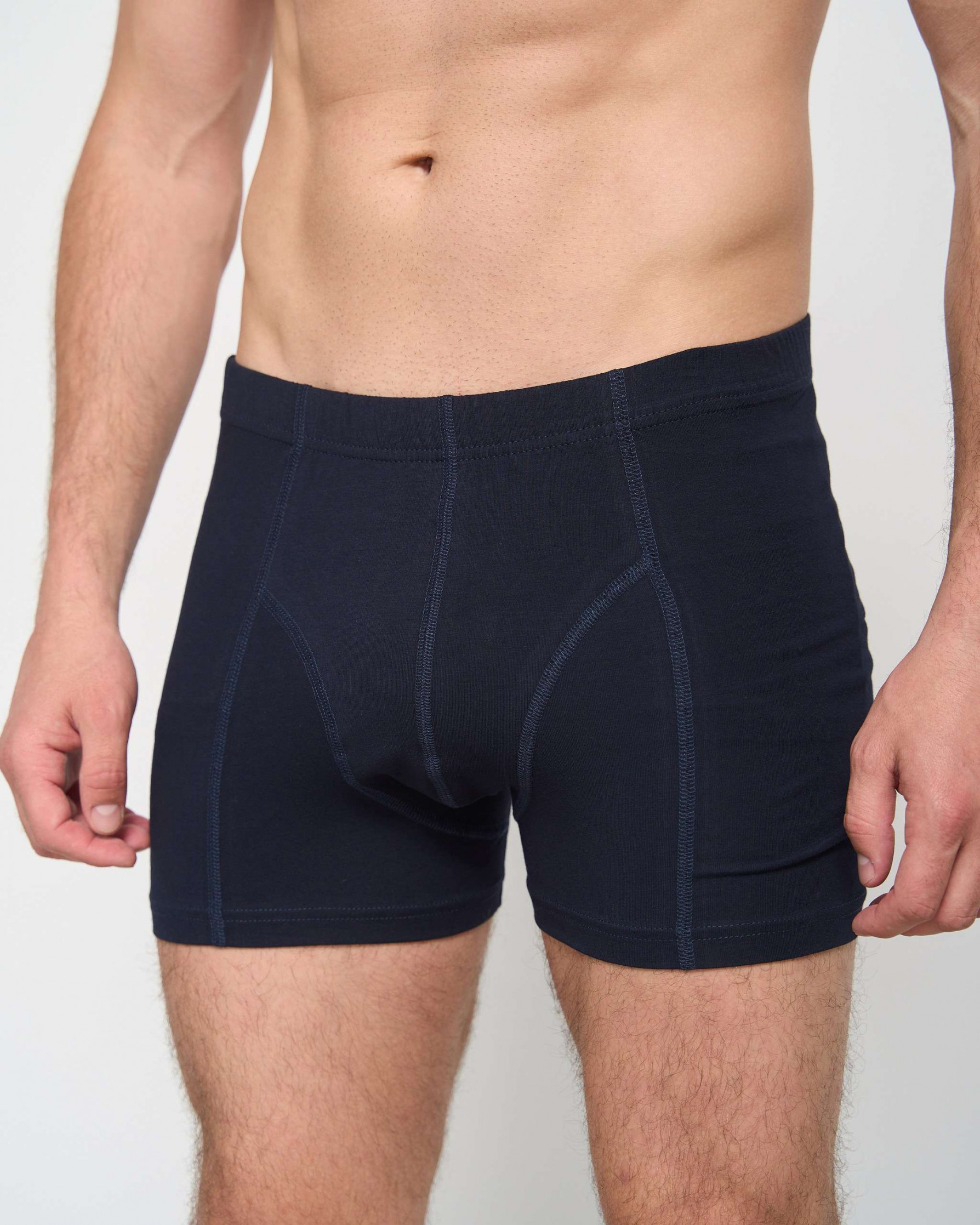 Чоловічі труси-боксери темно-сині - Tom John