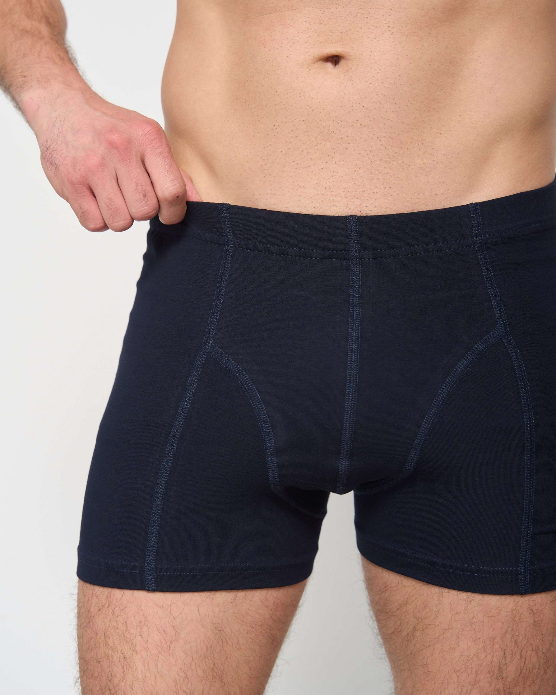 Чоловічі труси-боксери темно-сині - Tom John