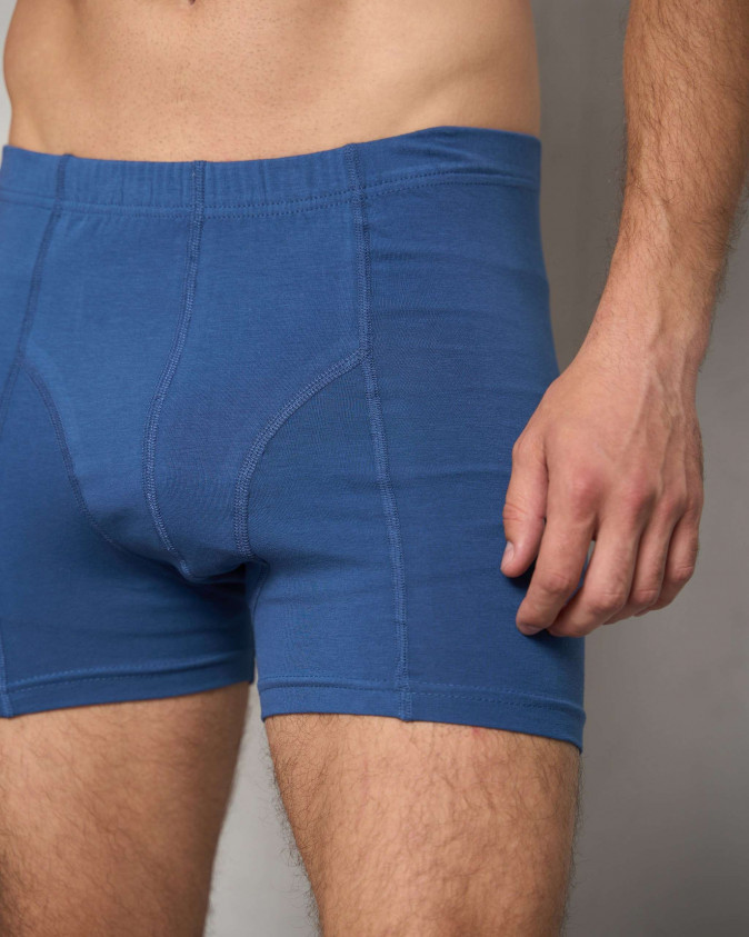 Боксери чоловічі Plus Size - Tom John - Сині