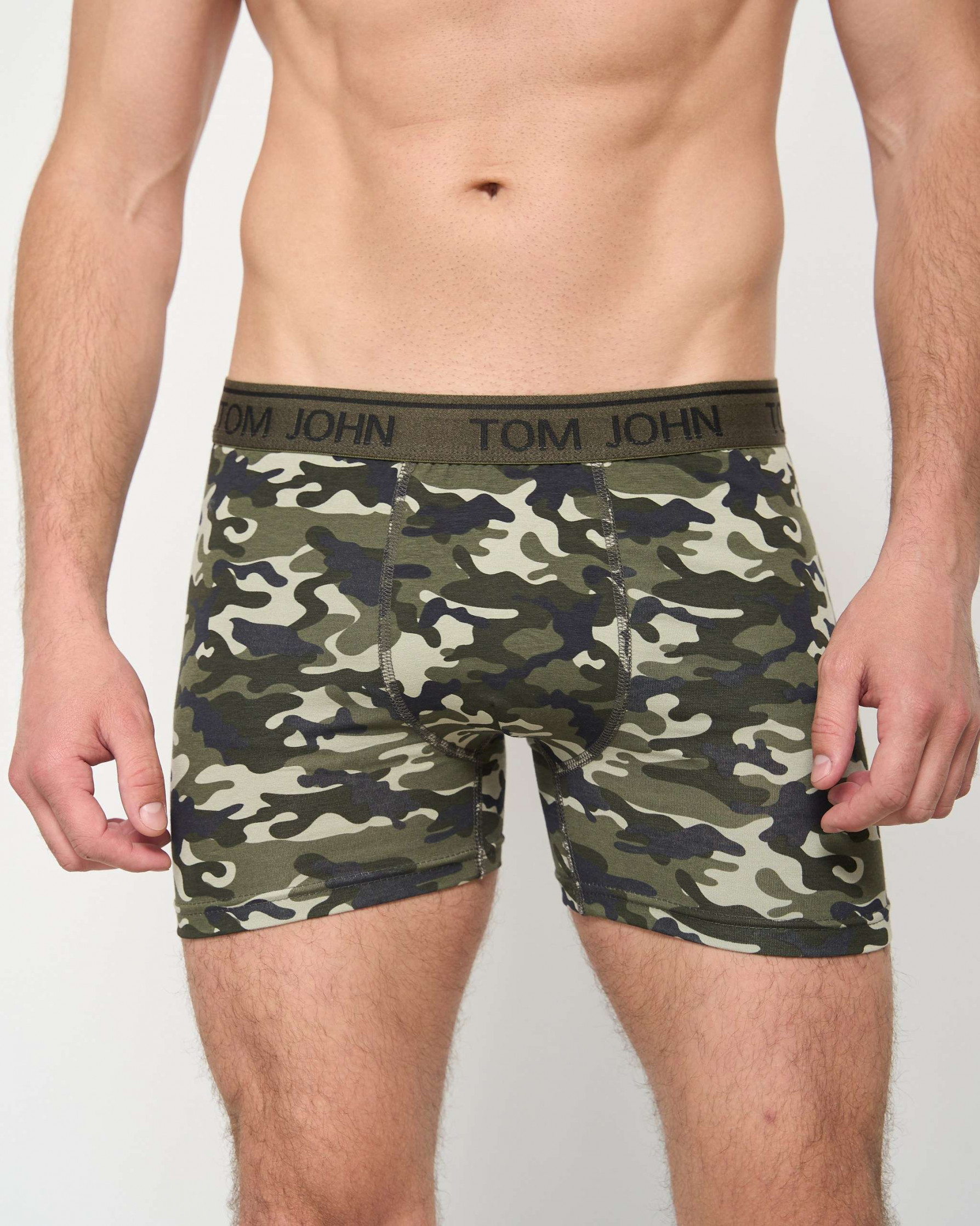 Боксери чоловічі Tom John - Хакі у розводи