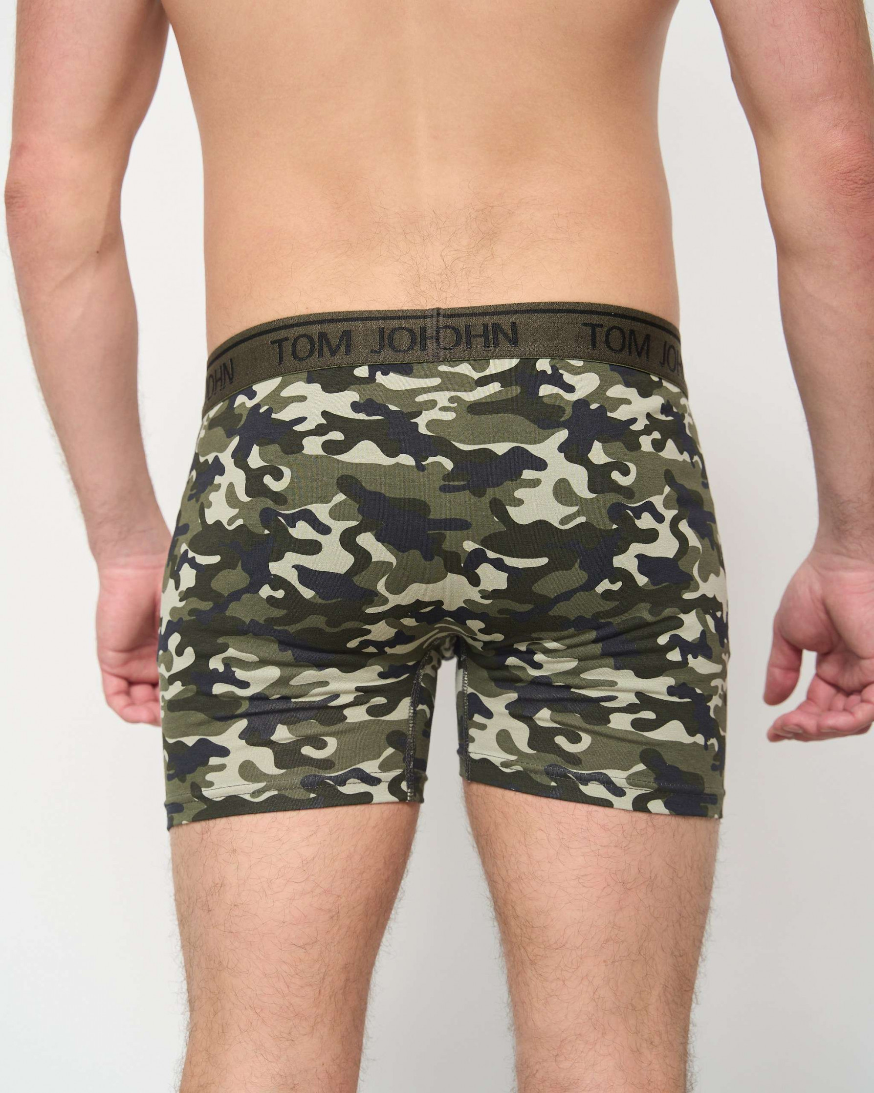 Боксери чоловічі Tom John - Хакі у розводи