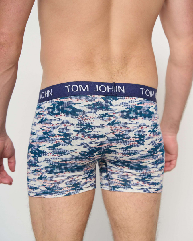 Боксери чоловічі Tom John - сині із розводами