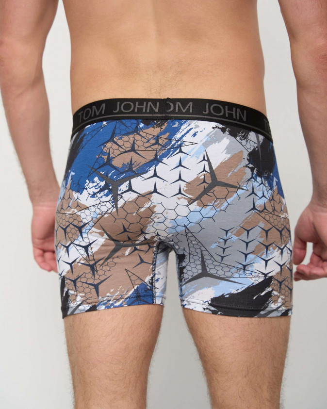 Боксери чоловічі Tom John - Сіро-коричневі