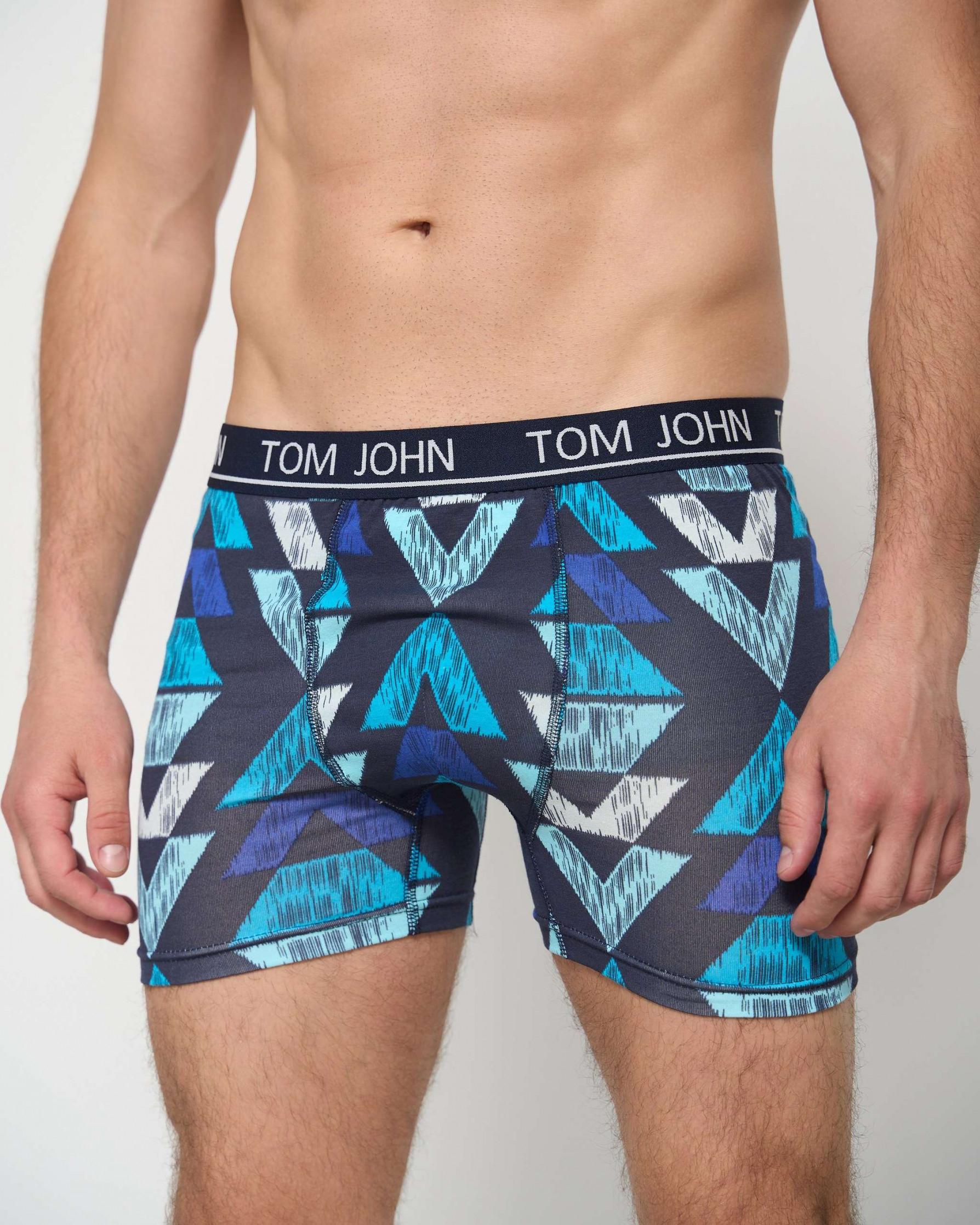 Боксери чоловічі Tom John - V сині